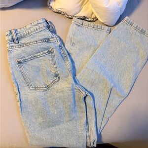 Zara Sky Blue Denim Jeans